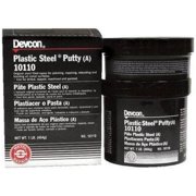 Devcon Epoxy Putty, 1 Pound - Dark Grey, Metal-filled, Putty Form, 1 Count, Water Resistant