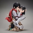 thumbnail image 2 of Attack on Giant Commander GK S, Kiss of Death, Hugging Head, Mikasa Ackerman Statue Model Box Set Handmade, 2 of 5