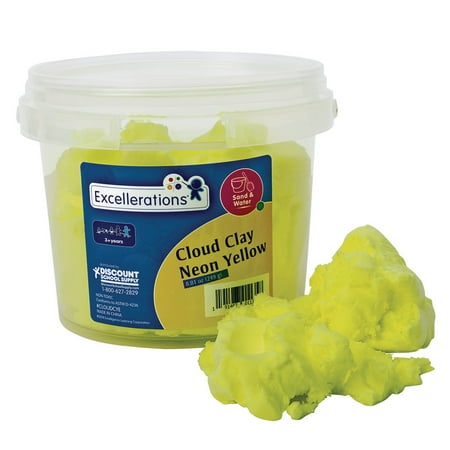 UPC: 0191487011358 | Excellerations Cloud Clay – Neon Yellow
