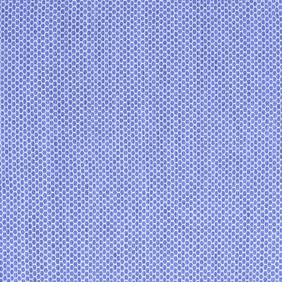 Ahgly Company Machine Washable Indoor Square Abstract Blue Contemporary Area Rugs, 6' Square