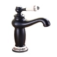 thumbnail image 4 of DEEPCRAFF Cloakroom Tap Sink Faucet Black Brass Smooth Operation Single Handle 1Set, 4 of 8
