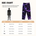 thumbnail image 2 of Pajama Pants Women, Galaxy Lightning Sweatpants Soft Sleep Lounge Pants, Casual PJ Bottoms Pants with Pockets, 2 of 7
