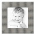 thumbnail image 2 of ArtToFrames 15" x 15" Platinum Ridge Brushed Slvr Picture Frame, 15x15 inch Silver Wood Poster Frame (WOM-5249),  Pack, 2 of 6