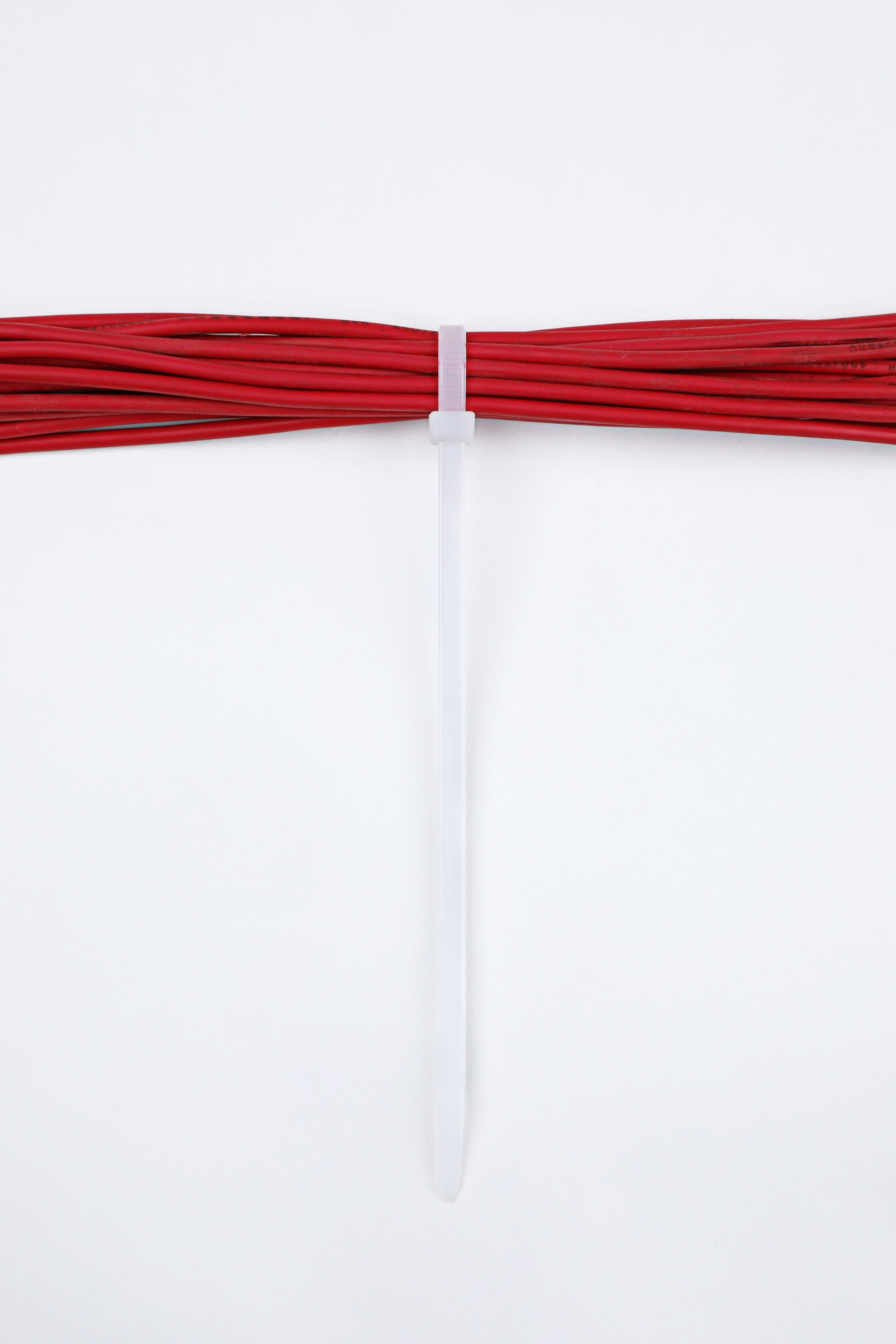 (2 pack) Hyper Tough 11inch Cable Tie Natural 250Pcs