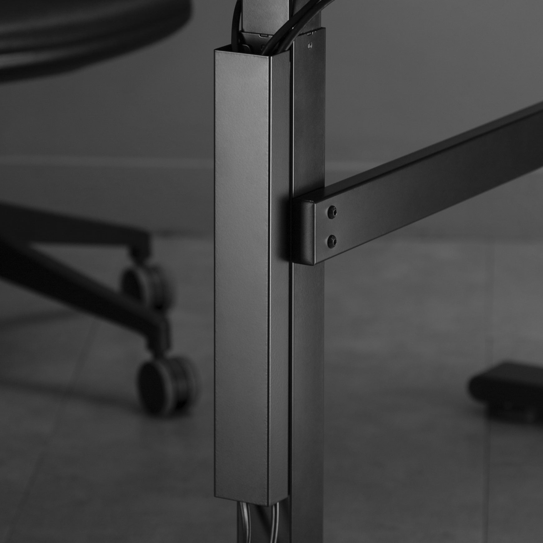 Desky Magnetic Cable Management - Black / Dual