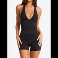 thumbnail image 4 of Body Moldeador de Abdomen para Mujer, de Fitness Sin Costuras Negro M, 4 of 6