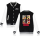 thumbnail image 3 of Chaqueta universitaria de béisbol estilo aviador de Mickey Minnie Mouse para hombre y mujer, chaquetas estilo hip hop estilo Harajuku, abrigos individuales para niños y niñas, 3 of 5