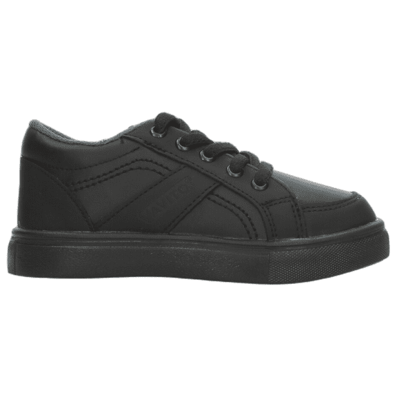 Zapato Escolar Vavito Niño Negro Cintas Infantil T18-22 negro 21.5