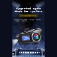 thumbnail image 2 of Q58 Max Wireless Motorcycle Intercom Headset Noise Cancellation for 2 Riders Talk at Same Time Within 500M, 2 of 7