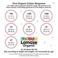 thumbnail image 3 of Lamaze Organic Baby Girls' Stretchie One Piece Sleepwear,Zipper,Multi-fruit, 5T, 3 of 4