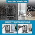 thumbnail image 4 of Wall Mounted Waterproof Key Safe Outdoor Key Box Key Safe Box Wall Mounted Safe - Use Your Keys Safe, 4 of 5