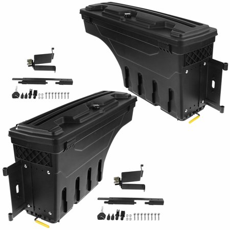 Left & Right Truck Bed Storage Box ToolBox for Silverado 1500 Sierra 1500 19-21