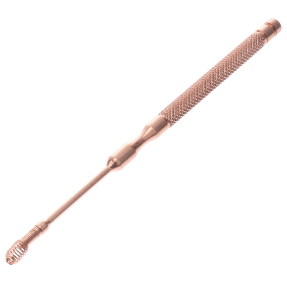 EeaseMX 1 cuchara de acero inoxidable para limpiar los oídos, herramienta para el hogar (dorada)