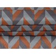 thumbnail image 4 of oneOone Velvet Rust Brown Fabric Stripes Sewing Material Print Fabric By The Yard 58 Inch Wide-FQK, 4 of 5