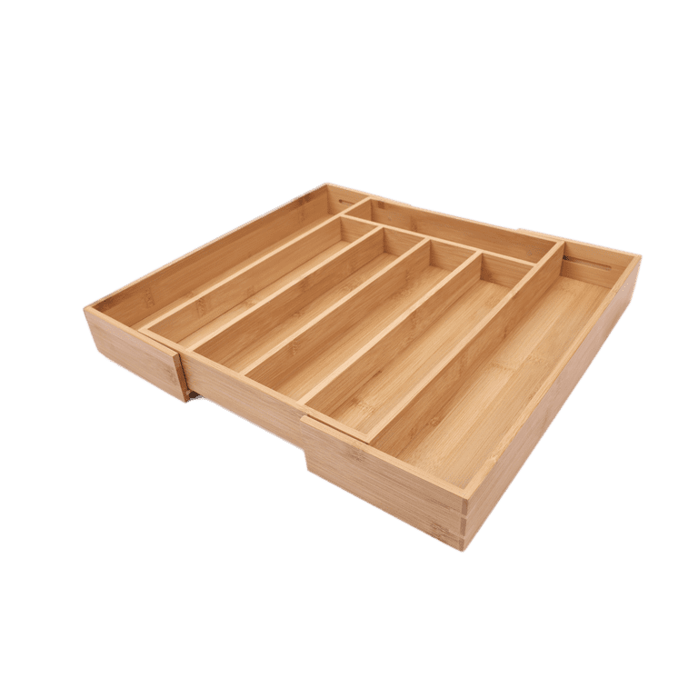 Better Homes & Gardens Bamboo Expandable Silverware Organizer photo 2