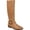 Brown, variant on Women's Journee Collection Winona Wide Calf Knee High Boot Grey Distressed Faux Suede 10 M