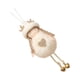 thumbnail image 3 of GOOHOCHY 1 pieza Adorno colgante de muñeca ángel con cuernos de alce de peluche navideño creativo, 3 of 7