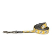 New Petmate 12395 Yellow Chevron Rubber Dog Leash, One Size, 3/4" x 6', Each