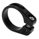 thumbnail image 2 of Abrazadera para tija de sillín de bicicleta, aleación de aluminio de 31,8 mm, corte CNC, diseño hueco ergonómico, abrazadera para tija de sillín de bicicleta, color negro, 2 of 8