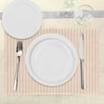 thumbnail image 3 of Ambesonne Pink White Place Mats Set of 4, Romantic Old Country, Standard Size, Pale Salmon and White, 3 of 6
