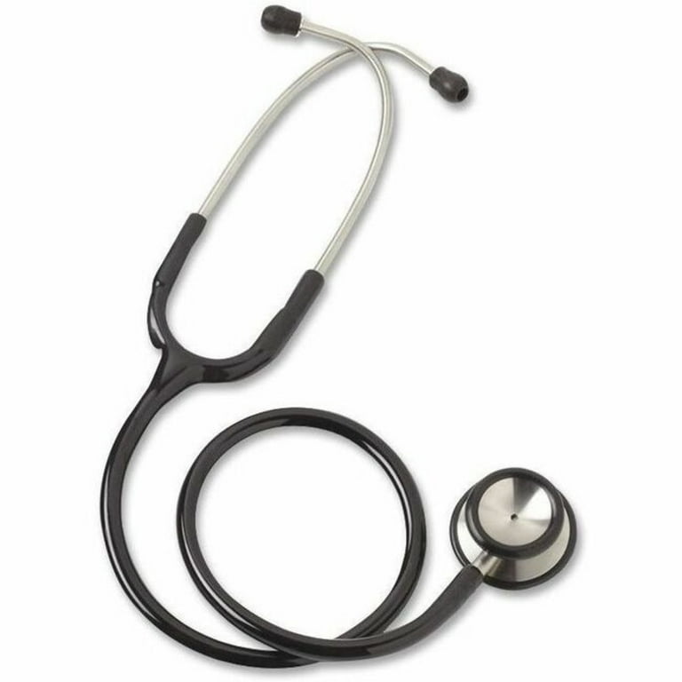 Medline Accucare Stethoscope - Black - Adult Medline Accucare Stethoscope - Black - Adult