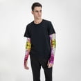 thumbnail image 4 of Yiaed Colorful Tie Dye Stained Glass 3 Print Arm Sleeves,Cooling UV Sun Protection Sports Compression for Men/Women, 4 of 6