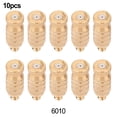 thumbnail image 1 of 10Pcs Brass Misting Nozzle Spray Head Patio Outdoor Misting Cooling System, 1 of 9