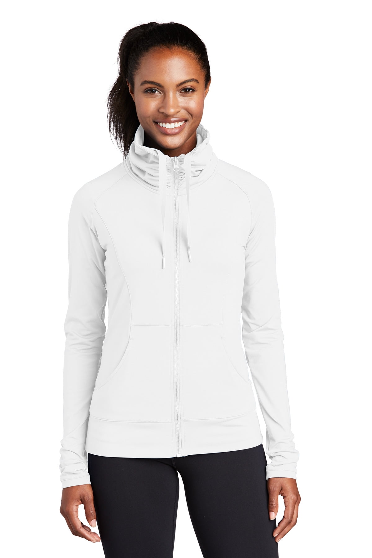 Love & Sports Women's Track Jacket with Hood - Walmart.com Love & Sports Women's Track Jacket with Hood - Walmart.com