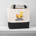 thumbnail image 4 of CafePress - Family Road Trip - Two Tone, 100% Cotton, Zipper Tote Bag, 4 of 6