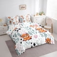thumbnail image 3 of Homewish Brown Highland Cow 7-Piece Twin Bedding Sets for Teens Boys Girls,Flower Animal Bedding Comforter Set,Dreamy Princess Breathable Sheet Sets,Ultra Soft Home Decor,Reversible, 3 of 8