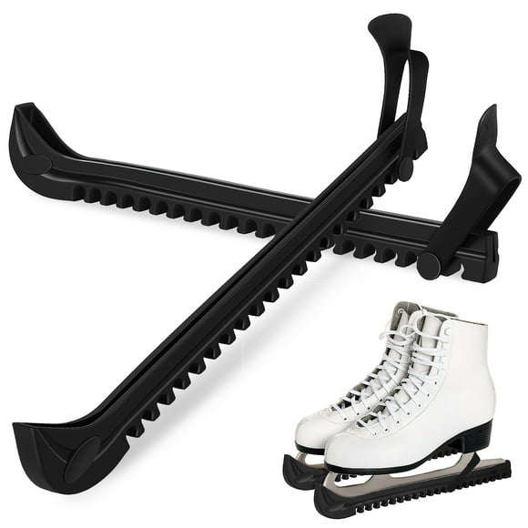2Pcs Ice Skate Guards Plastic Hockey Blade Protector for Skates 13.76X2.16X0.79in