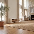 thumbnail image 3 of SAFAVIEH Freddy Contemporary Wicker Storage Bench with Cushion, Vintage White, 3 of 15