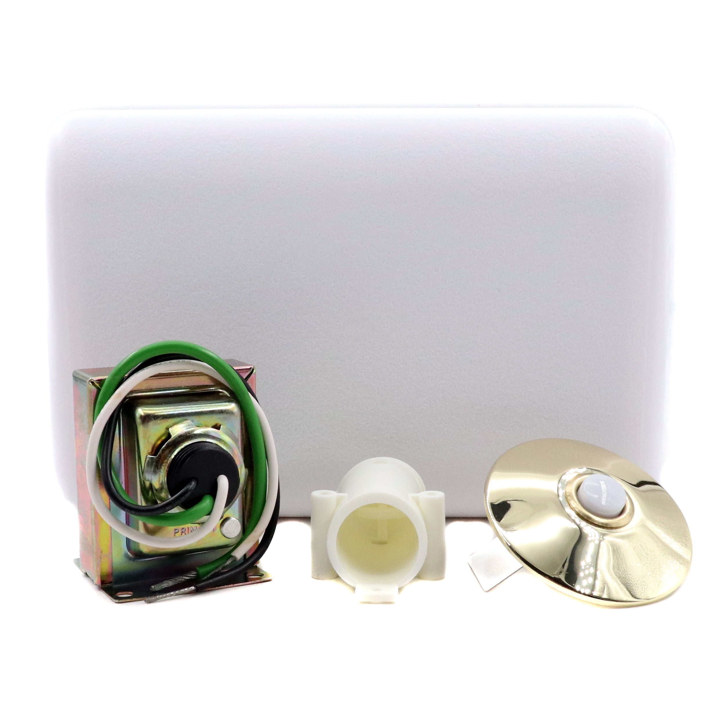 Royal Pacific 8912DC Doorbell Chime Kit, Transformer, Chime, Lighted