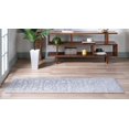 thumbnail image 4 of Rugs.com Boston Collection Rug – 6 Ft Runner Gray Low-Pile Rug Perfect For Hallways, Entryways, 4 of 9