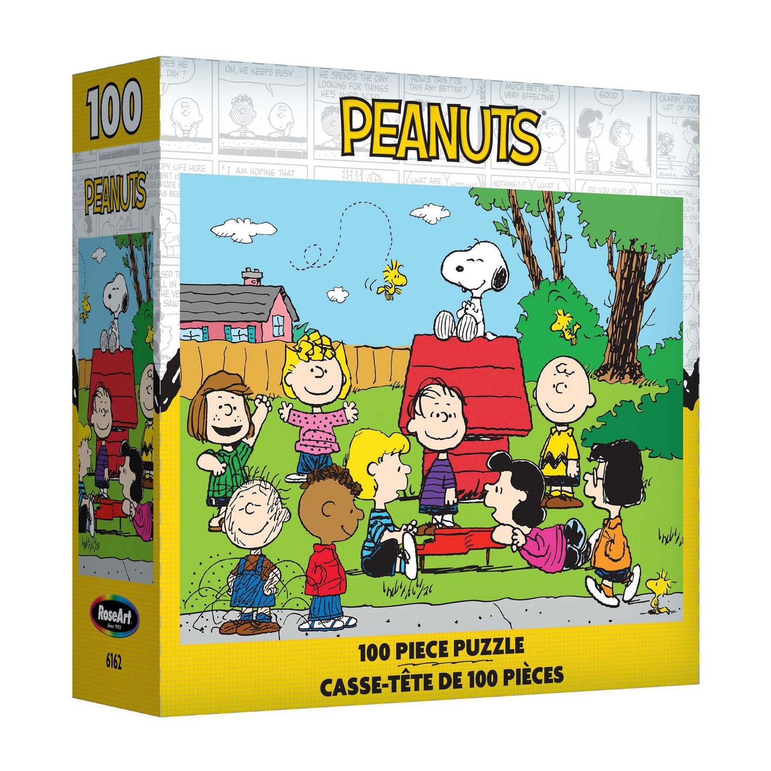 RoseArt - Pop Culture 100-Piece - Peanuts Gang - Kids Interlocking Puzzle