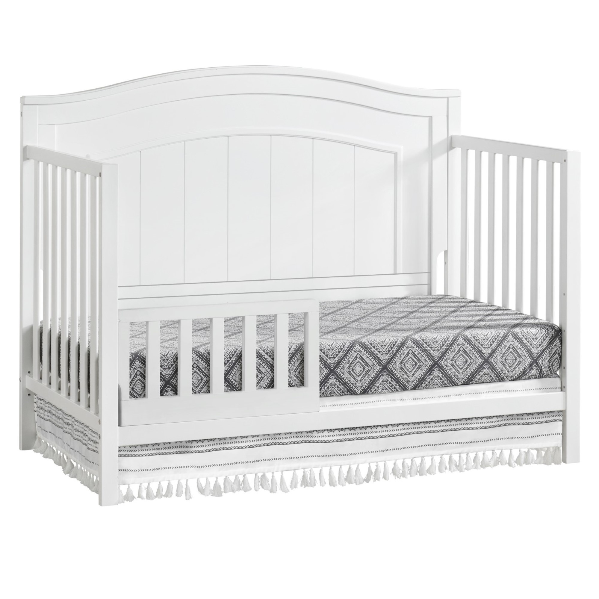 Oxford Baby North Bay 4-in-1 Convertible Crib, Snow White, GREENGUARD Gold Certified, Wooden Crib - image 2 of 4
