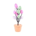thumbnail image 2 of 6PCS Easter Foam Egg Tree Tabletop Decor 10.23in Potted Spring Display for Home and Party, Easter Decorations for Home and Holiday Decor, 2 of 9