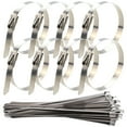 thumbnail image 1 of Shisuyan 100pcs Zip Ties for Heavy Duty Cable Management and Home Maintenance, 1 of 8