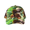 thumbnail image 1 of Kung Fu Panda Gorra de Béisbol para Hombres, Mujeres y Niños, Gorra Clásica de Visera Plana, Gorra Hip Hop Trucker, Snapback Ajustable, 1 of 5