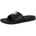 thumbnail image 1 of NIKE Femmes Benassi Juste le Faire Sandale, Noir/blanc, 5 Nous Réguliers, 1 of 2