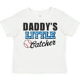 thumbnail image 3 of Inktastic Baseball Daddys Little Catcher Boys Toddler T-Shirt, 3 of 5