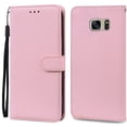 thumbnail image 1 of Étui S7Edge pour Samsung Galaxy Étui Portefeuille en Cuir pour Samsung S7 Edge Étui Souple à Rabat pour Samsung S7 S 7 Edge Étuis Rose pour Samsung S7 Edge, 1 of 6