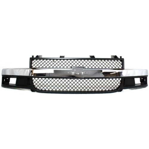 GOPARTS Replacement for 2003 2020 Chevrolet (Chevy) Express Grille