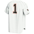thumbnail image 3 of Men's GameDay Greats #1 White Oregon State Beavers Lightweight Baseball Fashion Jersey, 3 of 4