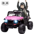 thumbnail image 1 of QinaQin Camioneta eléctrica montable para niños de 12V con control remoto, suspensión, luces LED y música, ideal para paseos al aire libre con manejo divertido y seguro, 1 of 7