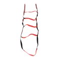 thumbnail image 3 of Boarding Rope Ladder, Lightweight Foldable 5 Steps Stable Portable Step Fishing Rope Ladder Strong Strength UV Resistant  for Kayaks for Canoes Blue,Red,Green, 3 of 7