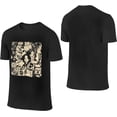 thumbnail image 2 of Jean Michel Basquiat Men's T Shirt Cotton Tee Basic Short Sleeve Crewneck Shirt Tops Black, 2 of 5