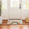 thumbnail image 3 of Yayeee Doormat for Indoor Entrance 32" x 20" Non Slippery Floor Rug, Cute Rainbow, 3 of 8