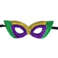 thumbnail image 1 of Under $5 Mask Blue Masquerade Party Sequins Caveman Mardi, 1 of 3