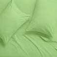 thumbnail image 4 of 24-INCH EXTRA DEEP POCKETS -California King Egyptian 600-TC Cotton 6-PC Sheet Set with 1 Fitted Sheet, 1 Oversized Flat Sheet 4 Pillowcases - Sage, 4 of 7
